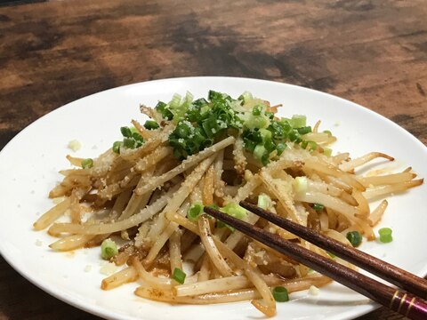 節約レシピ⭐　もやしのコクバター醤油炒め